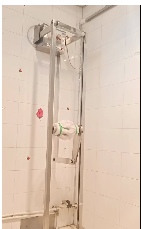 智能双立管折叠搓洗澡机